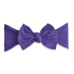 Baby Bling Classic Knot Headband / Ultra Violet