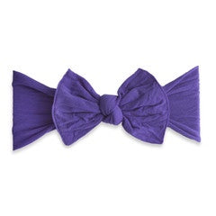 Baby Bling Classic Knot Headband / Ultra Violet