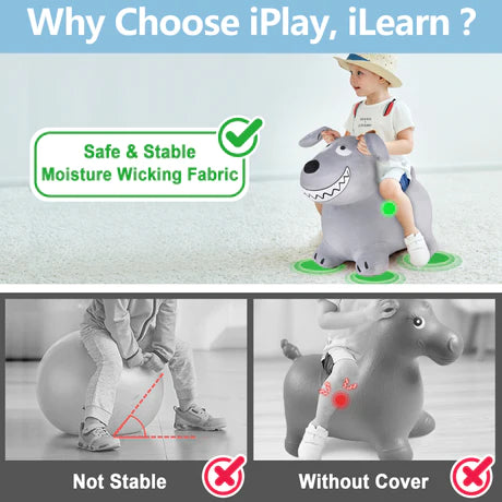 Bouncy Pals Bouncy Dog Ride On Toy