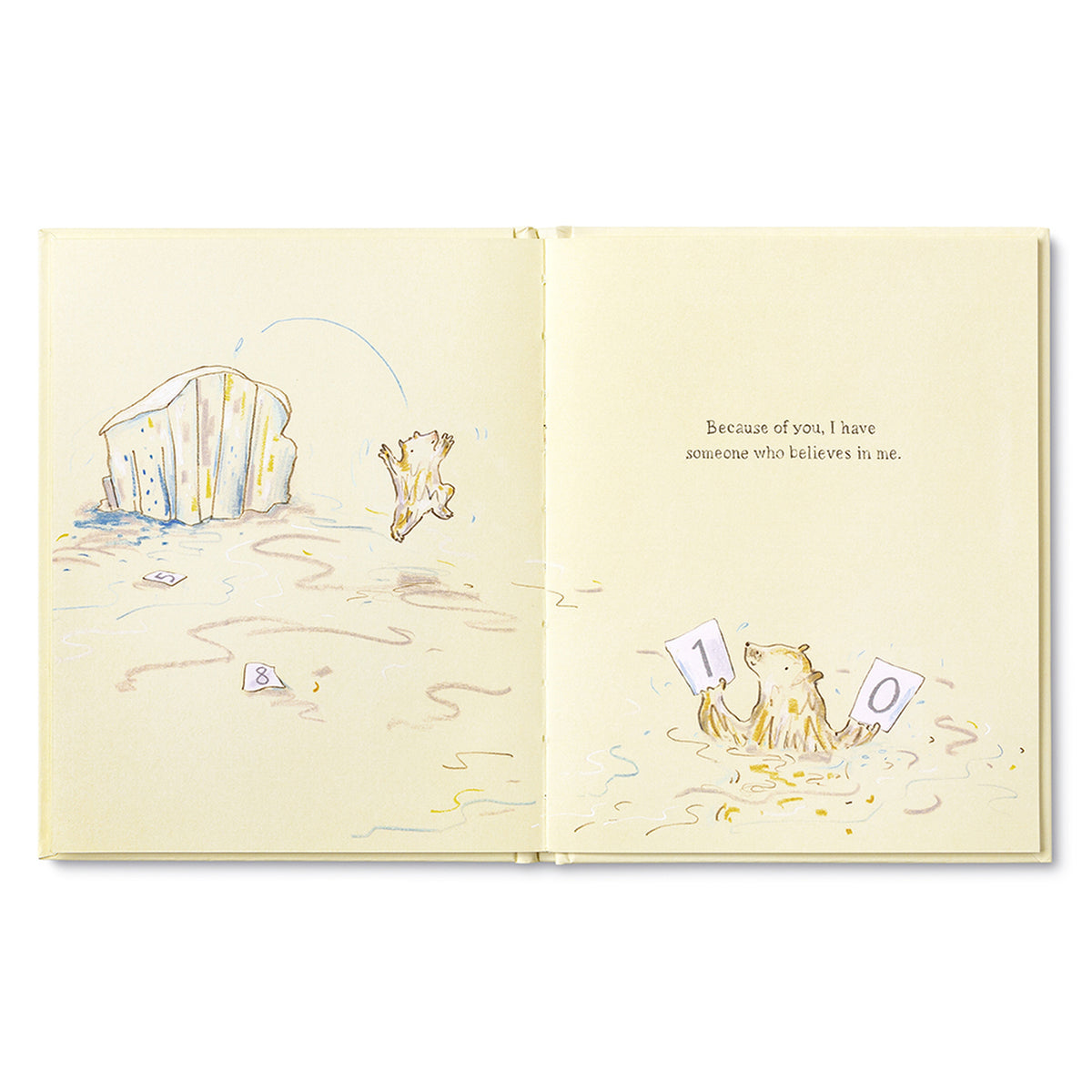 Because of You, Mom Hard Cover Book