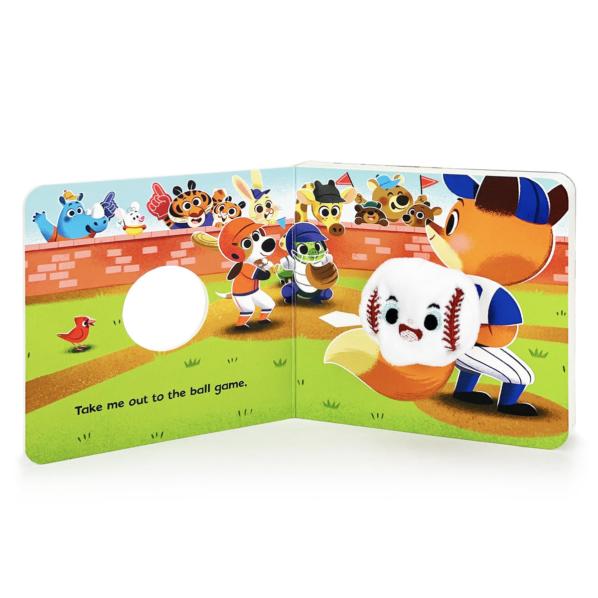 Baseball Finger Puppet Board Book