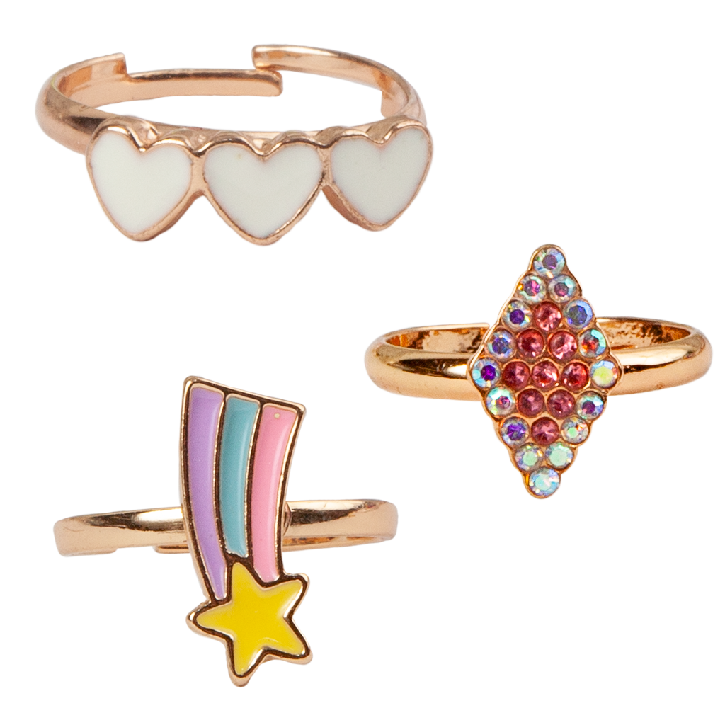 Great Pretenders Boutique Heart Star Rings