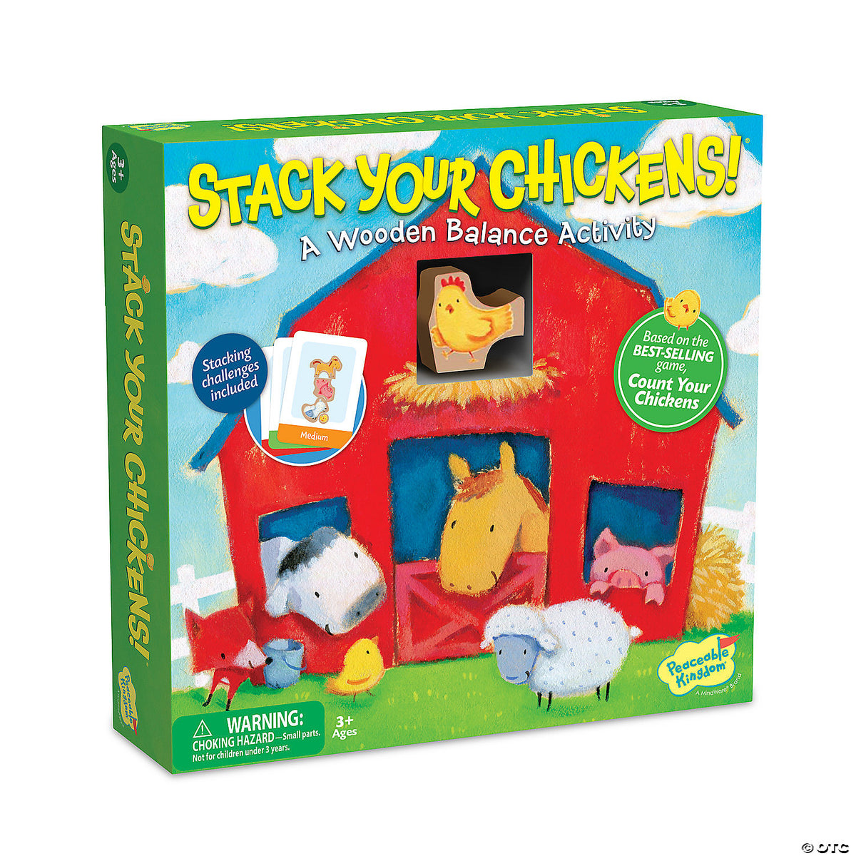Count Your Chickens Stacker Game