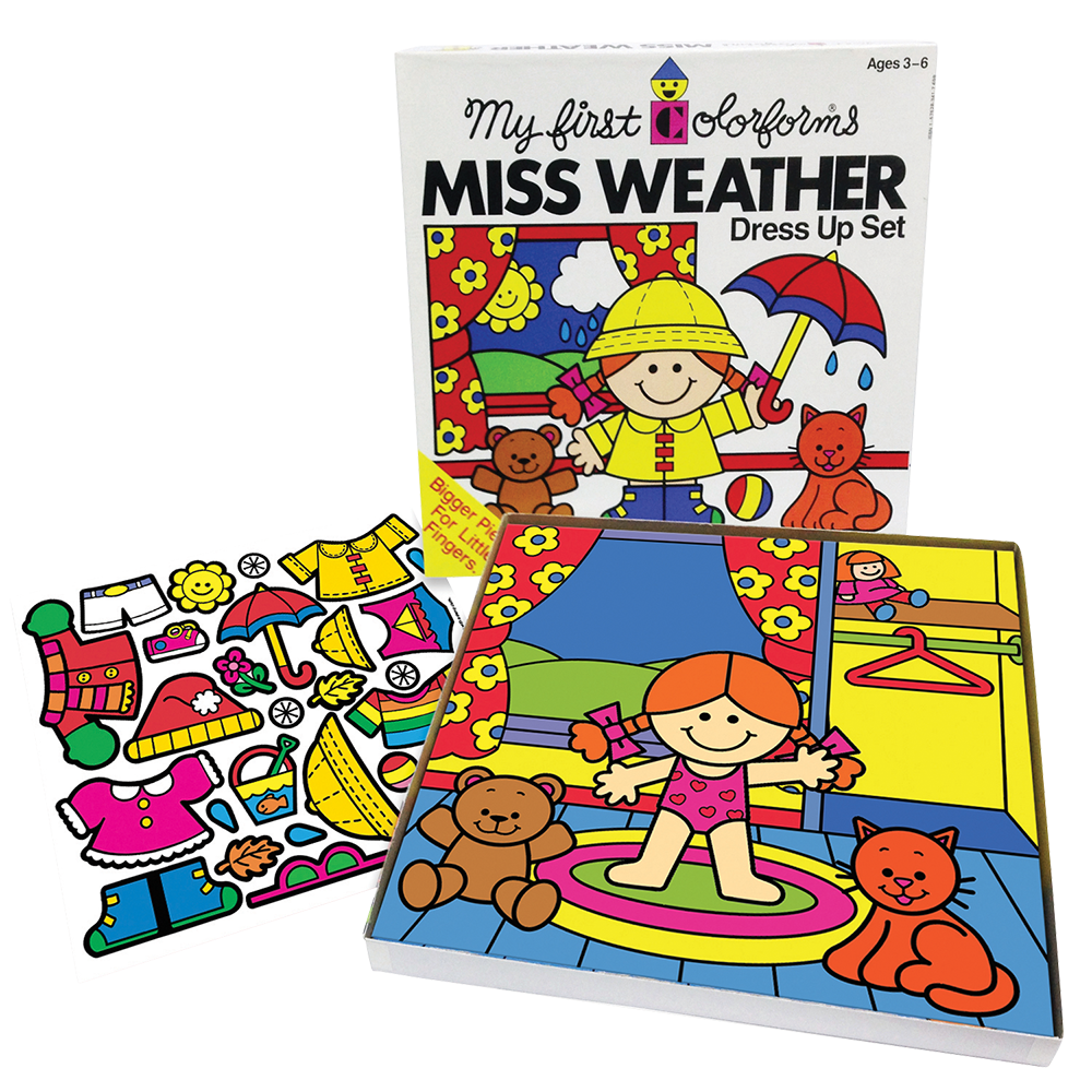 My First Colorforms Dress Up Set / Miss Weather