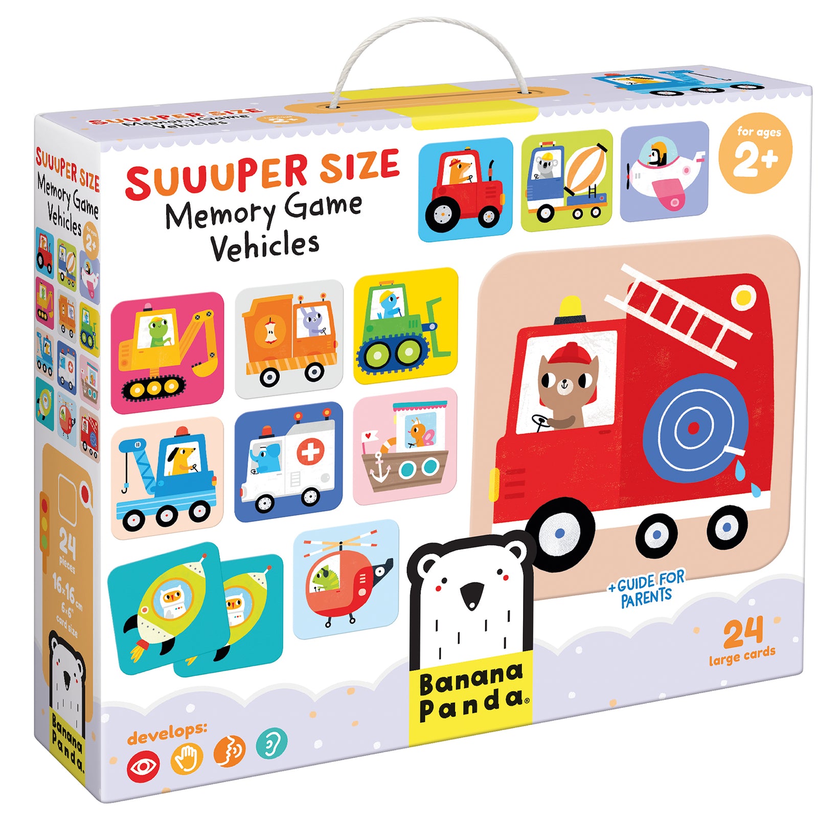 Banana Panda Suuuper Memory Game / Vehicles