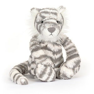 Jellycat Bashful Snow Tiger - Medium 12"