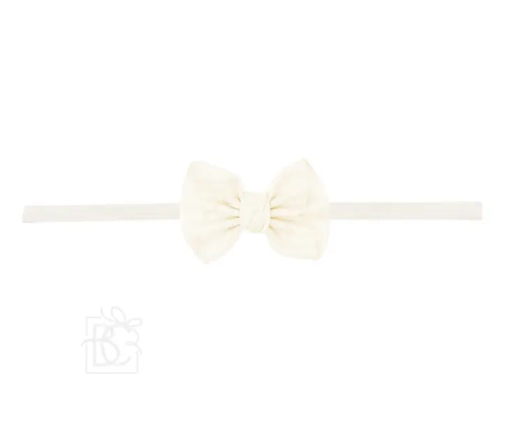 Mini Anne Bow Skinny Headband