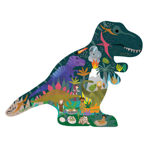 Floss & Rock "Dinosaur" Shaped Jigsaw Puzzle - 40PC