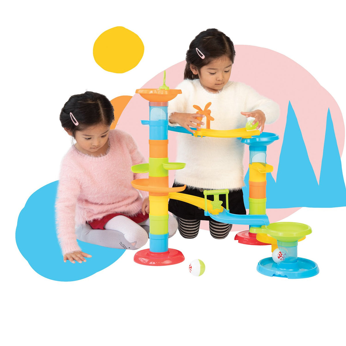 Stack, Drop, Pop! Activity Toy***