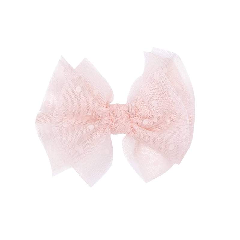 Baby Bling Tulle FAB Clip / Rose Quartz