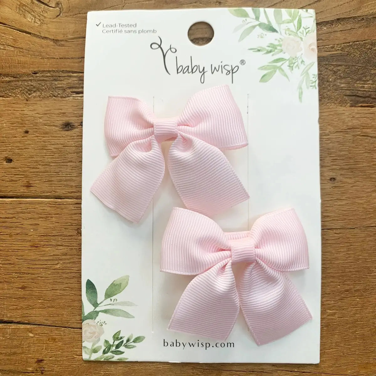 Baby Wisp Pollyanna Pink Clips / Pale Ballet Pink