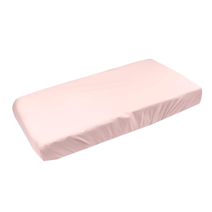 Copper Pearl Premium Knit Diaper Changing Pad Cover / Blush