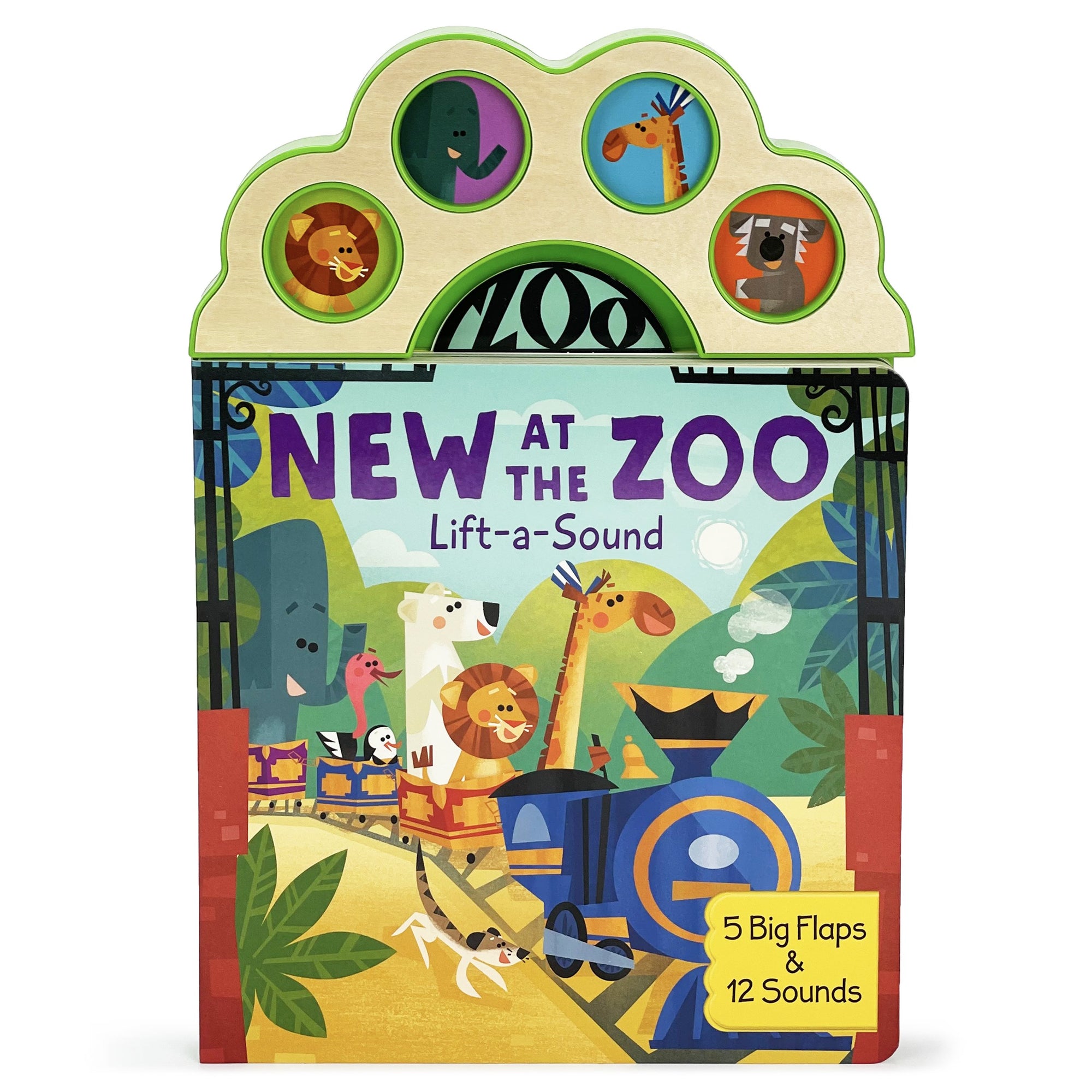 New at the Zoo Lift-a-Sound Board Book