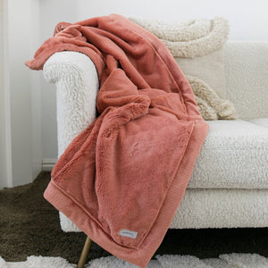 Saranoni Lush Blanket / Clay - XL (60"x80")