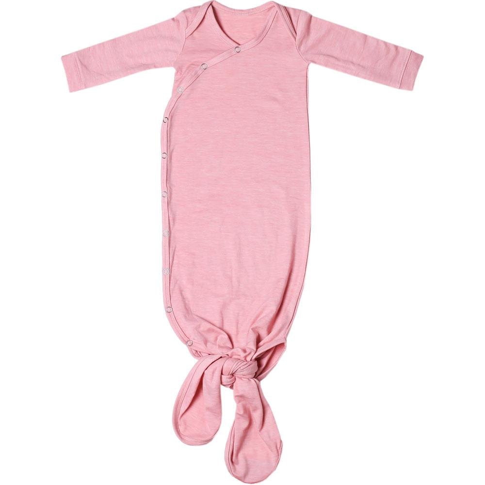 Copper Pearl Newborn Knotted Gown / Darling