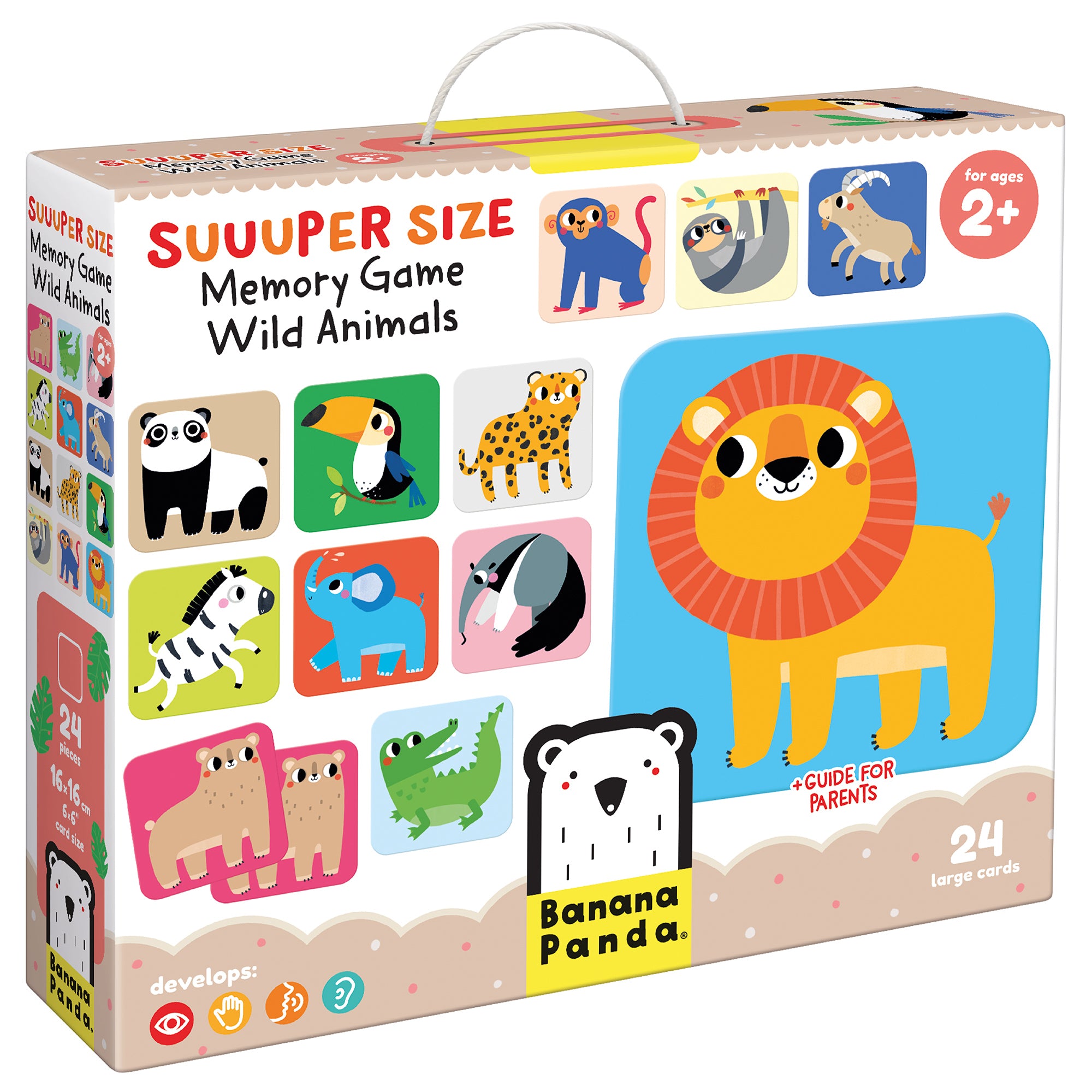 Banana Panda Suuuper Memory Game / Wild Animals