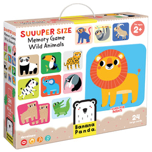 Banana Panda Suuuper Memory Game / Wild Animals