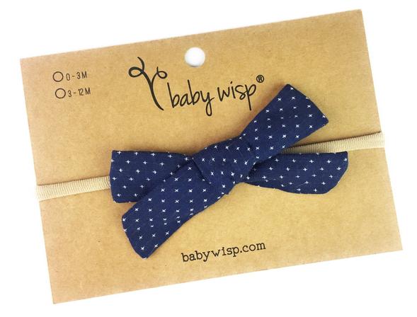 Baby Wisp Starlite Headband / Navy