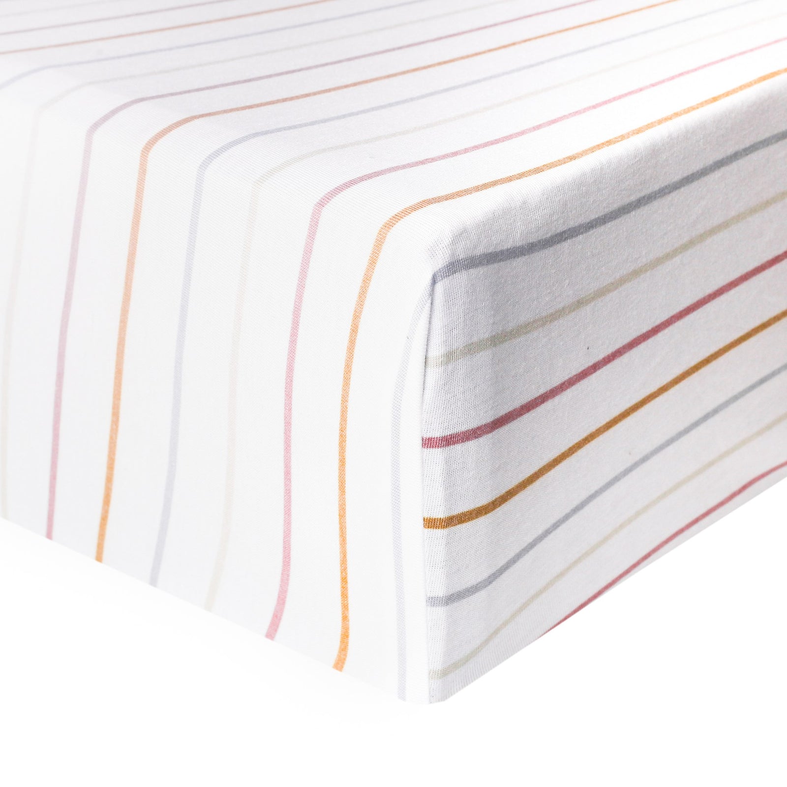 Copper Pearl Premium Knit Fitted Crib Sheet / Piper