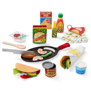 Melissa & Doug Fill & Fold Taco & Tortilla Set