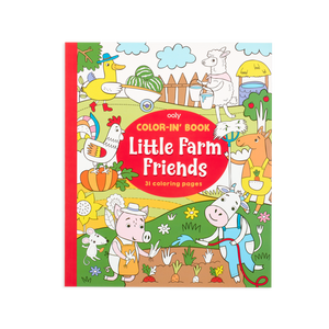 Ooly Color-in' Book / Farm Animals
