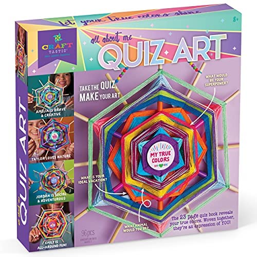 Craft-Tastic All About Me Quiz Art Kit
