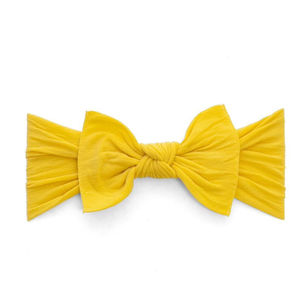 Baby Bling Classic Knot Headband / Mustard