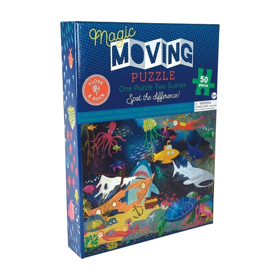 Floss & Rock Magic Moving Puzzle / Deep Sea - 50PC