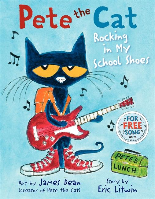 Pete the Cat: Rocking in My School Shoes Hardcover Book - Suite Child