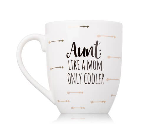 Aunt: Like a Mom Only Cooler Ceramic Mug