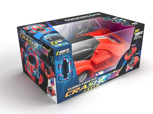 Turbo Twister Crashnetix Remote Control Car / Red