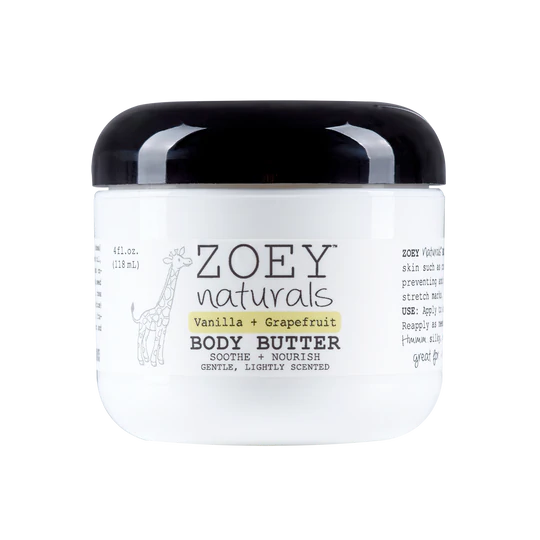 Zoey Naturals Body Butter / Vanilla + Grapefruit