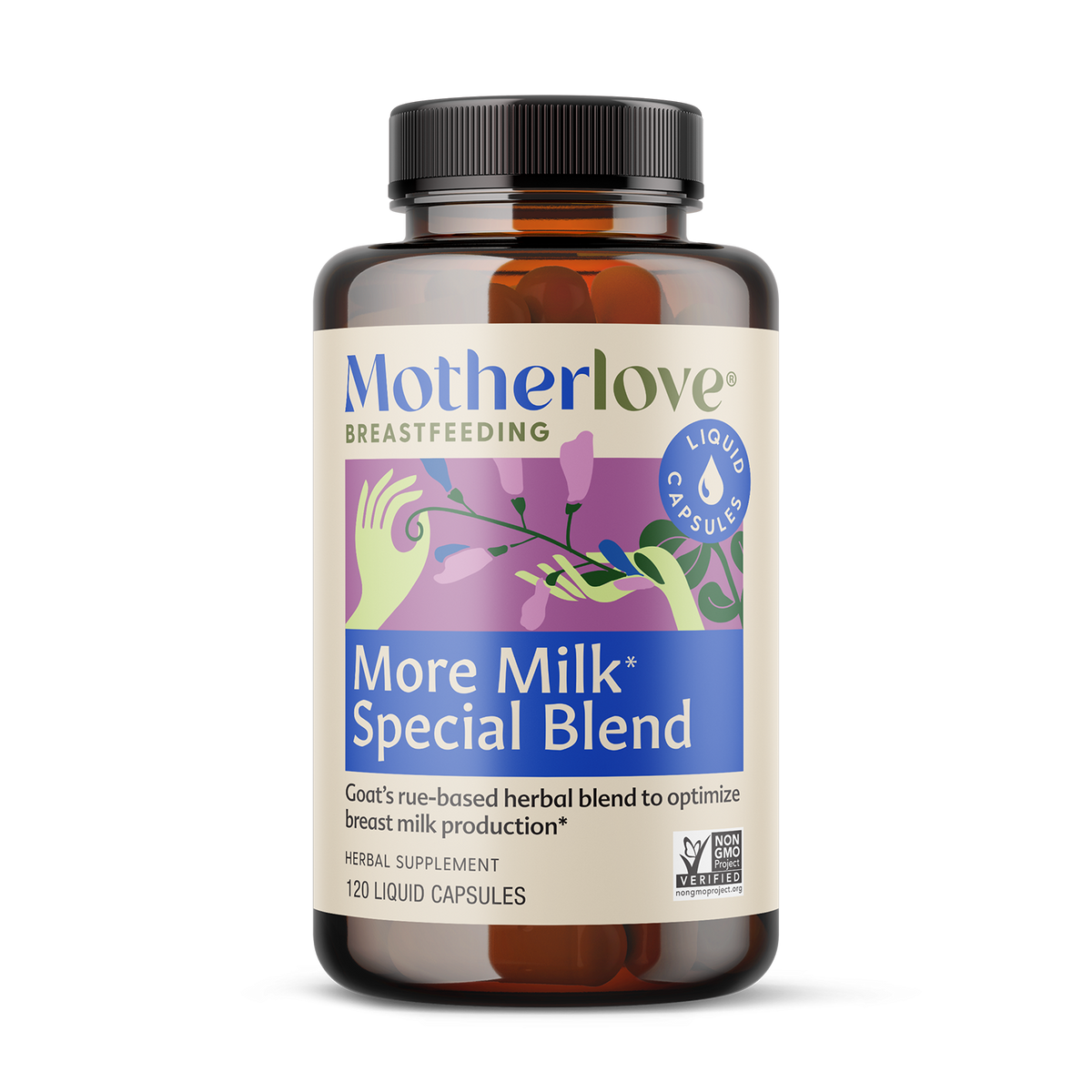 Motherlove Breastfeeding More Milk Special Blend Liquid Capsules