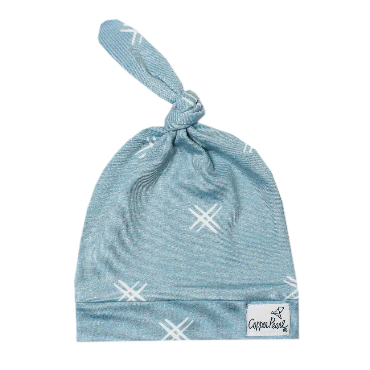 Copper Pearl Top Knot Hat / Hayden