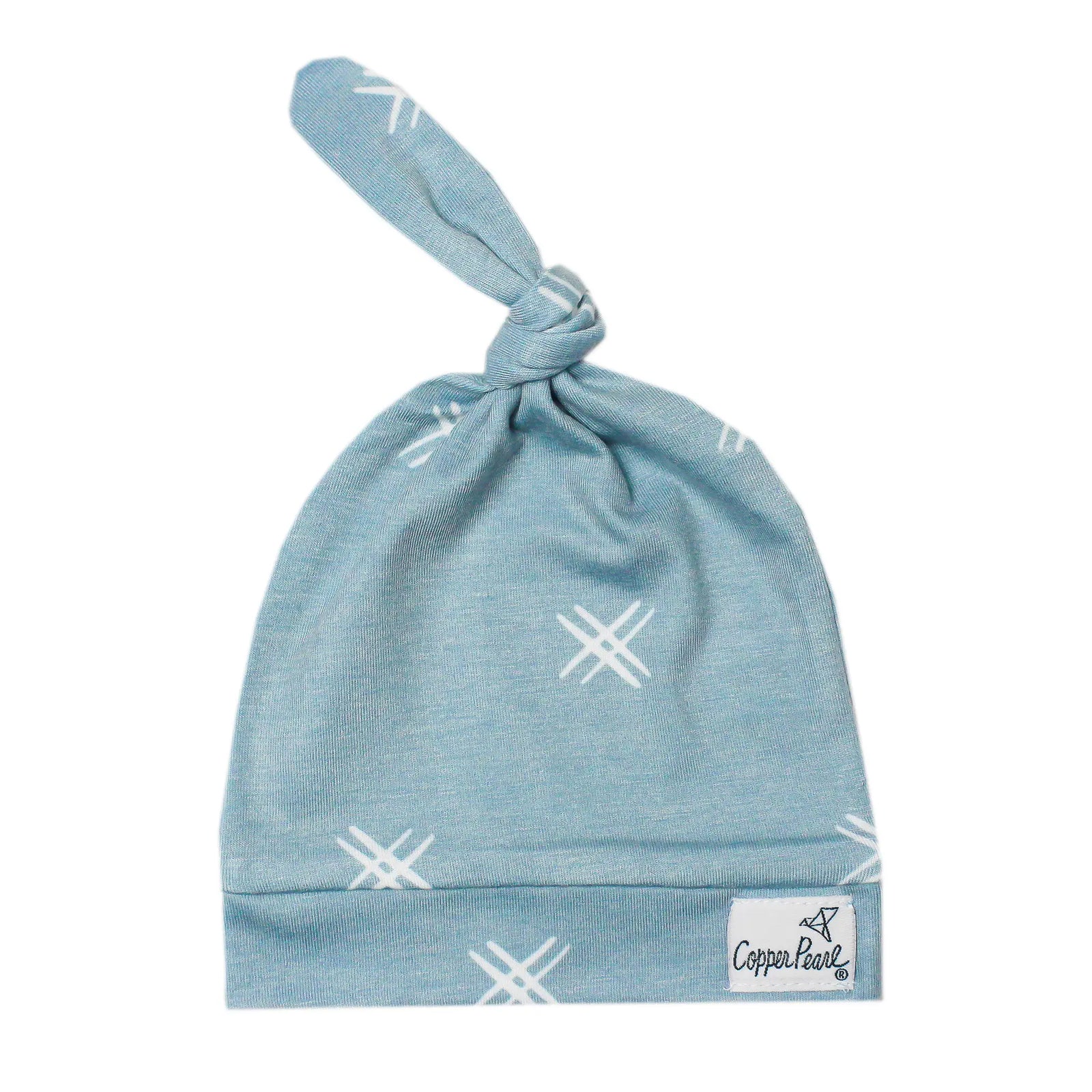 Copper Pearl Top Knot Hat / Hayden