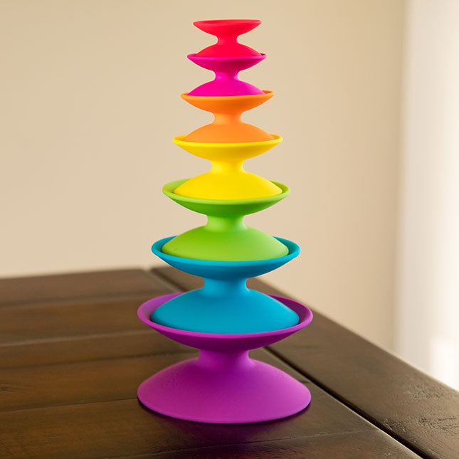 Fat Brain Toys Spoolz Stacking Toy