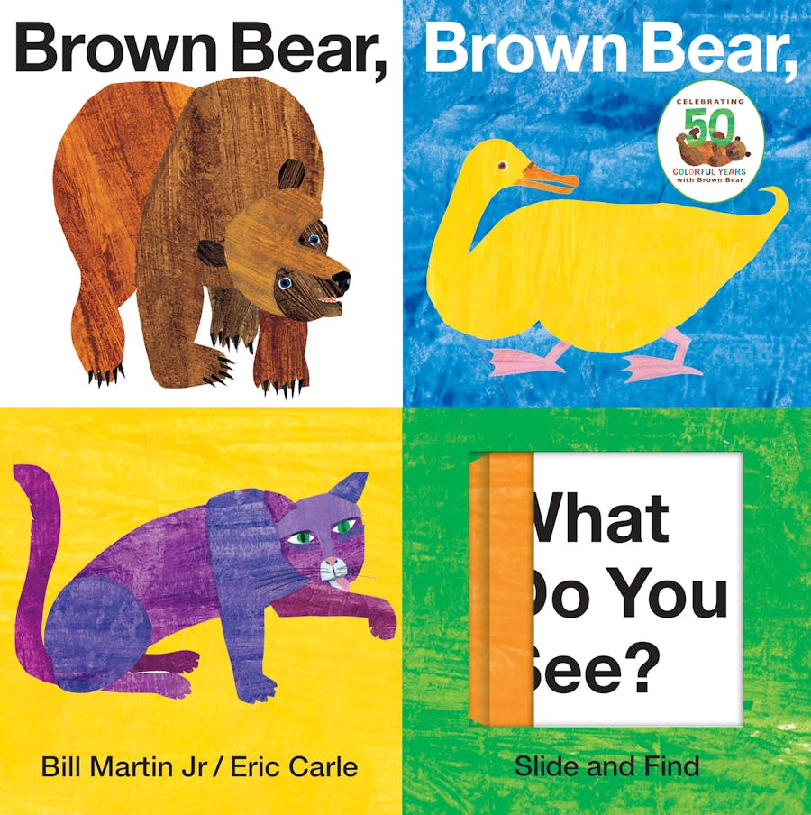 Brown Bear, Brown Bear, What Do You See? Slide & Find Board Book