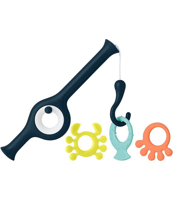 Boon Cast Fishing Pole Bath Toy / Navy