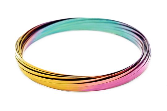 Mozi Flow Ring Sensory Toy / Iridescent