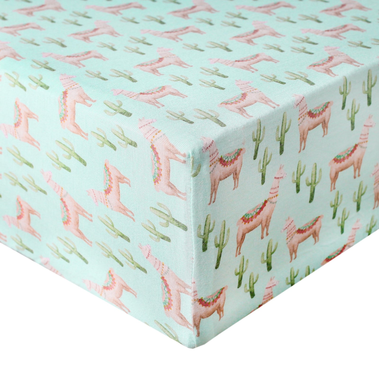 Copper Pearl Premium Knit Fitted Crib Sheet / Cusco