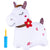 Bouncy Pals Bouncy White Horse Ride On Toy