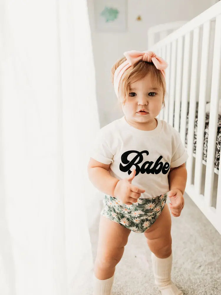 Babe Organic Short Sleeve Tee***