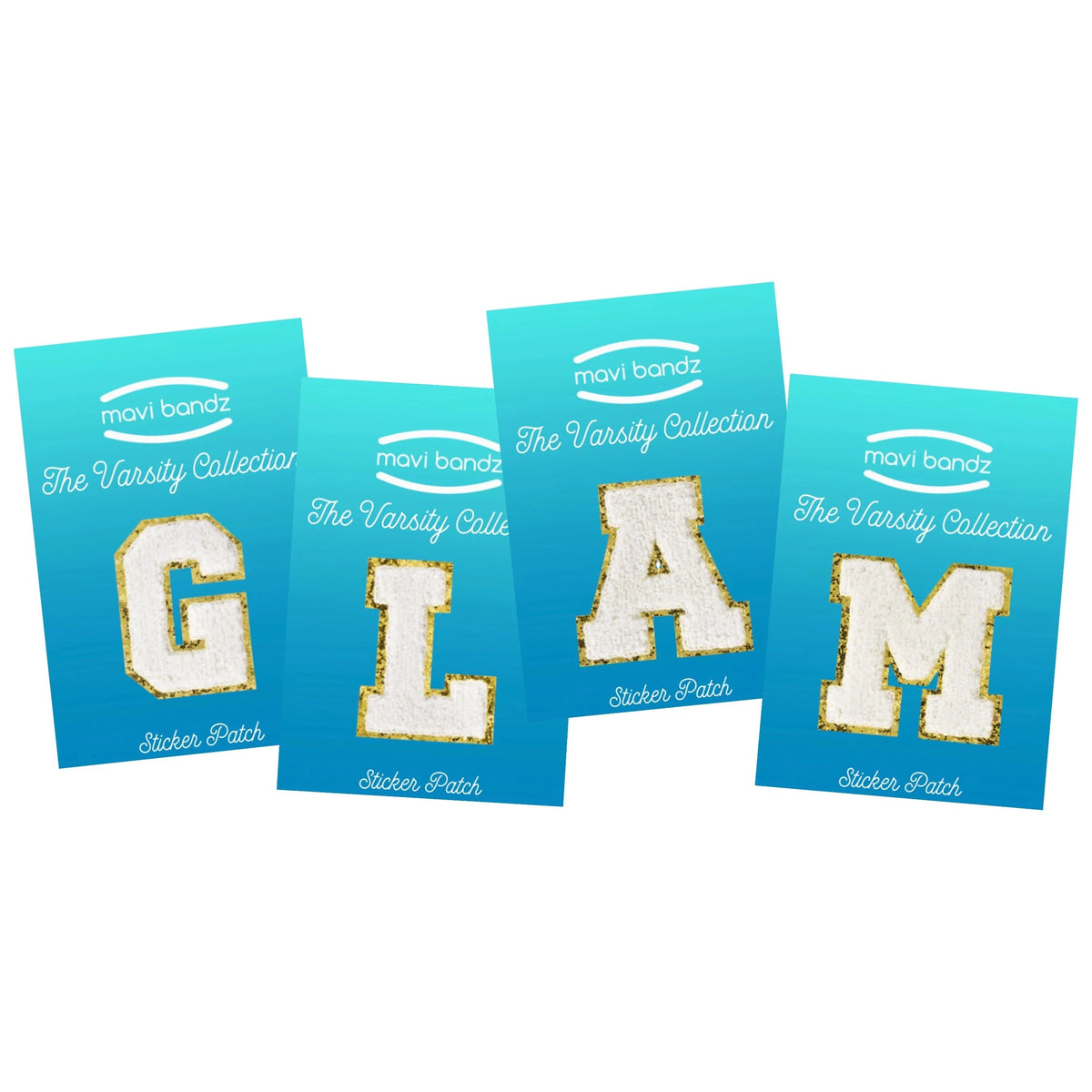 Varsity Letter Sticker Patch