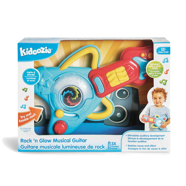 Kidoozie Rock 'n Glow Musical Guitar