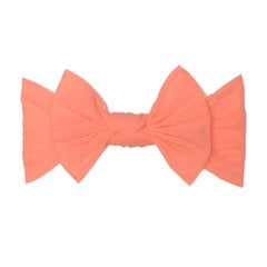 Baby Bling Classic Knot Headband / Neon Coral