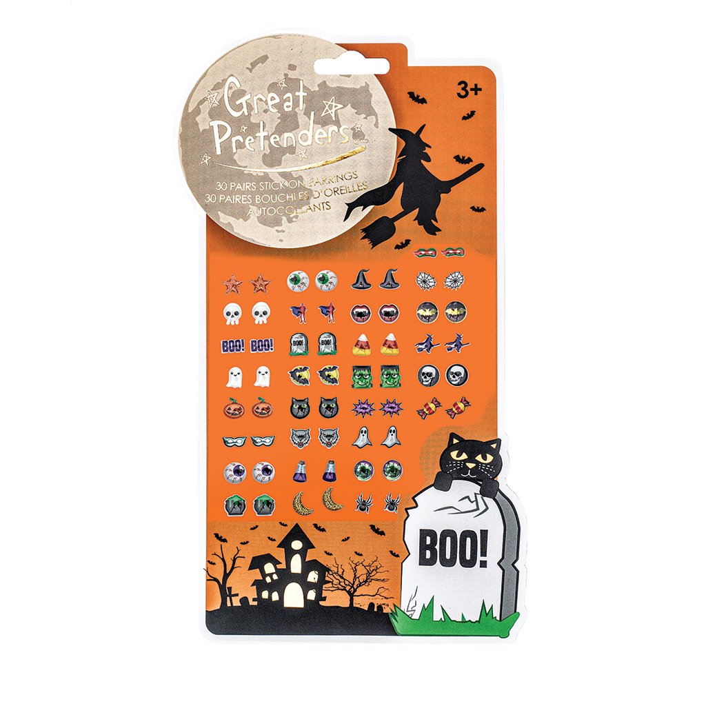 Great Pretenders Halloween Sticker Earrings