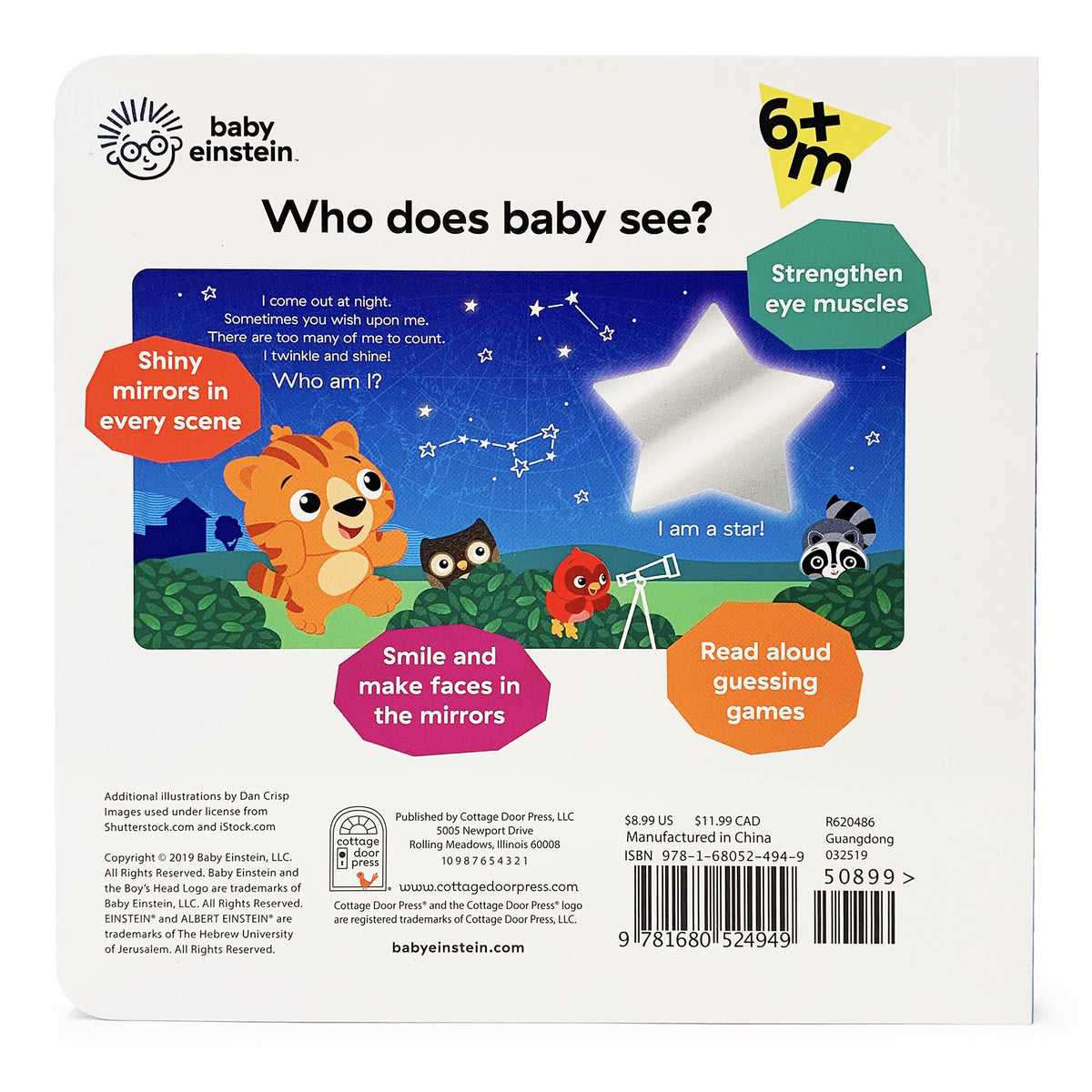 Mirror & Me: Who Am I? Board Book