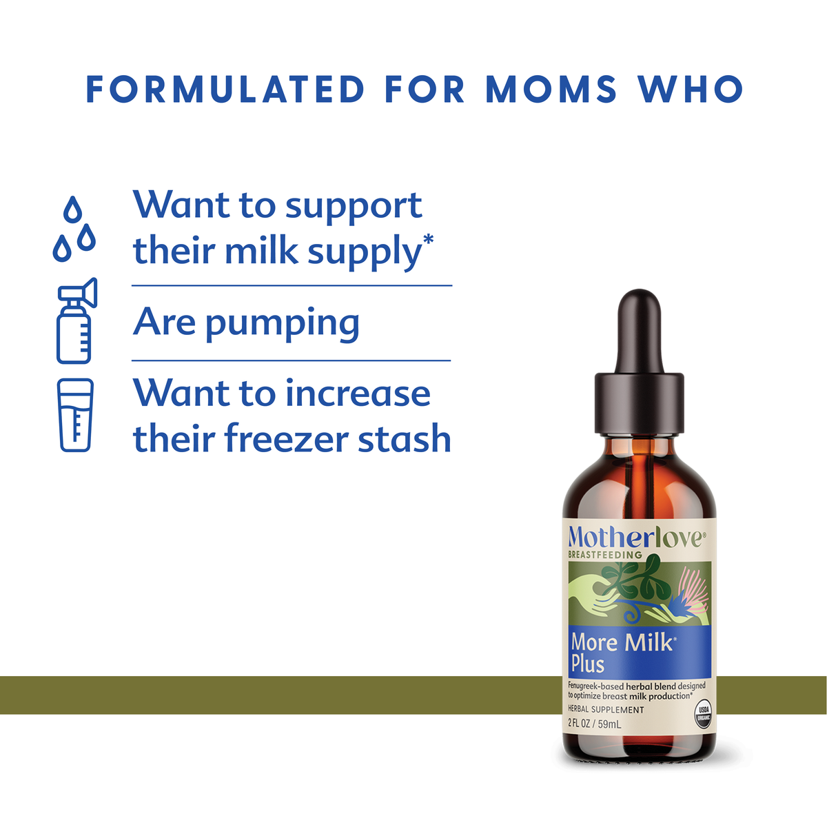 Motherlove Breastfeeding More Milk Plus Traditional Tincture