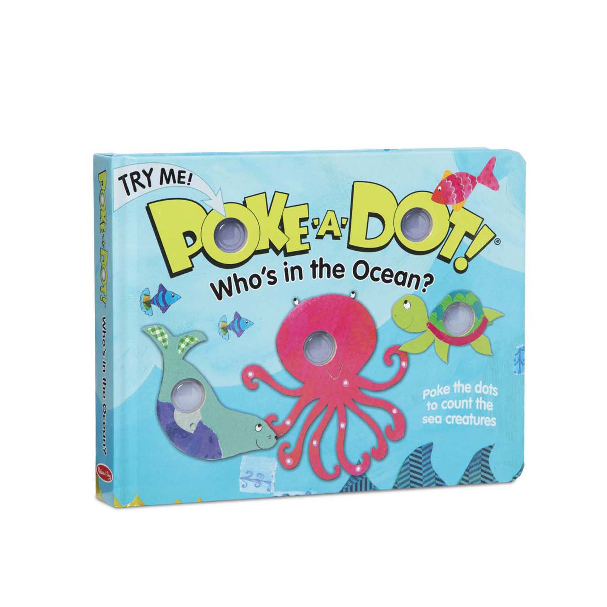 Melissa & Doug Poke-A-Dot Book: Who's in the Ocean