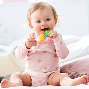 HABA Silicone Teether & Clutching Toy / Petal